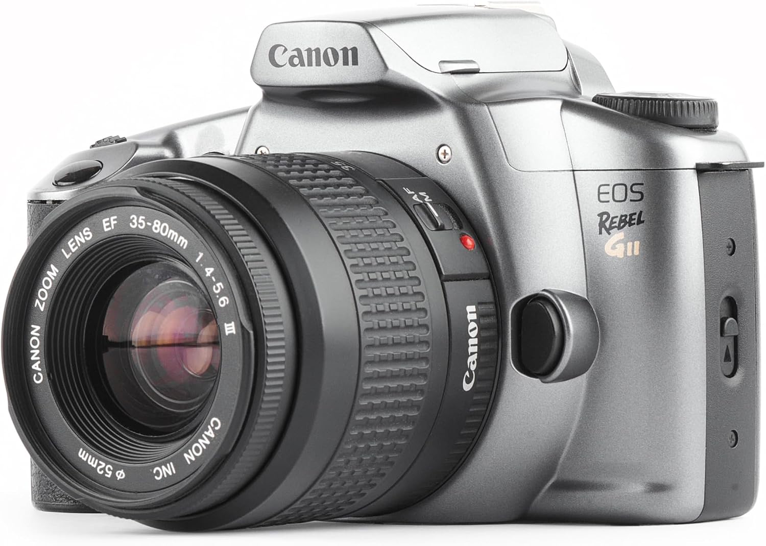Canon EOS Rebel GII / XSn 35mm SLR Film Camera Kit w/ EF Auto Focus Lens (Renewed)