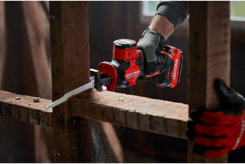CRAFTSMAN V20 Cordless Reciprocating Saw, 2,800 SPM, Bare Tool Only (CMCS340B)