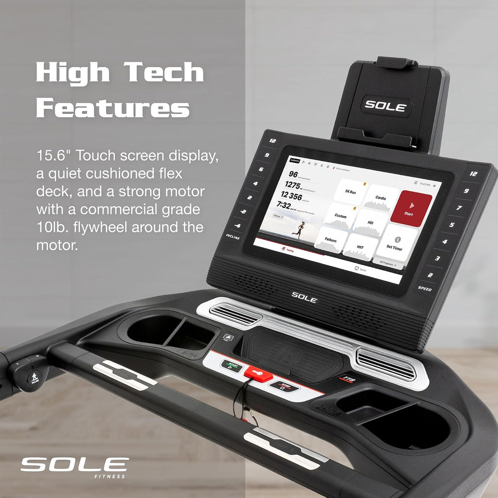 SOLE Fitness F63, F65, F80, F85, TT8 Treadmill With Incline, Bluetooth, Foldable Option - For Home, Work From Home Fitness, Running and Walking