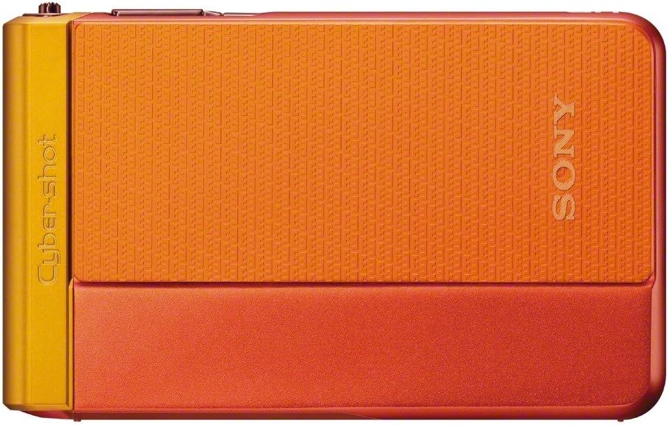 Sony DSC-TX30/D 18 MP Digital Camera with 5x Optical Image Stabilized Zoom and 3.3-Inch OLED (Orange)