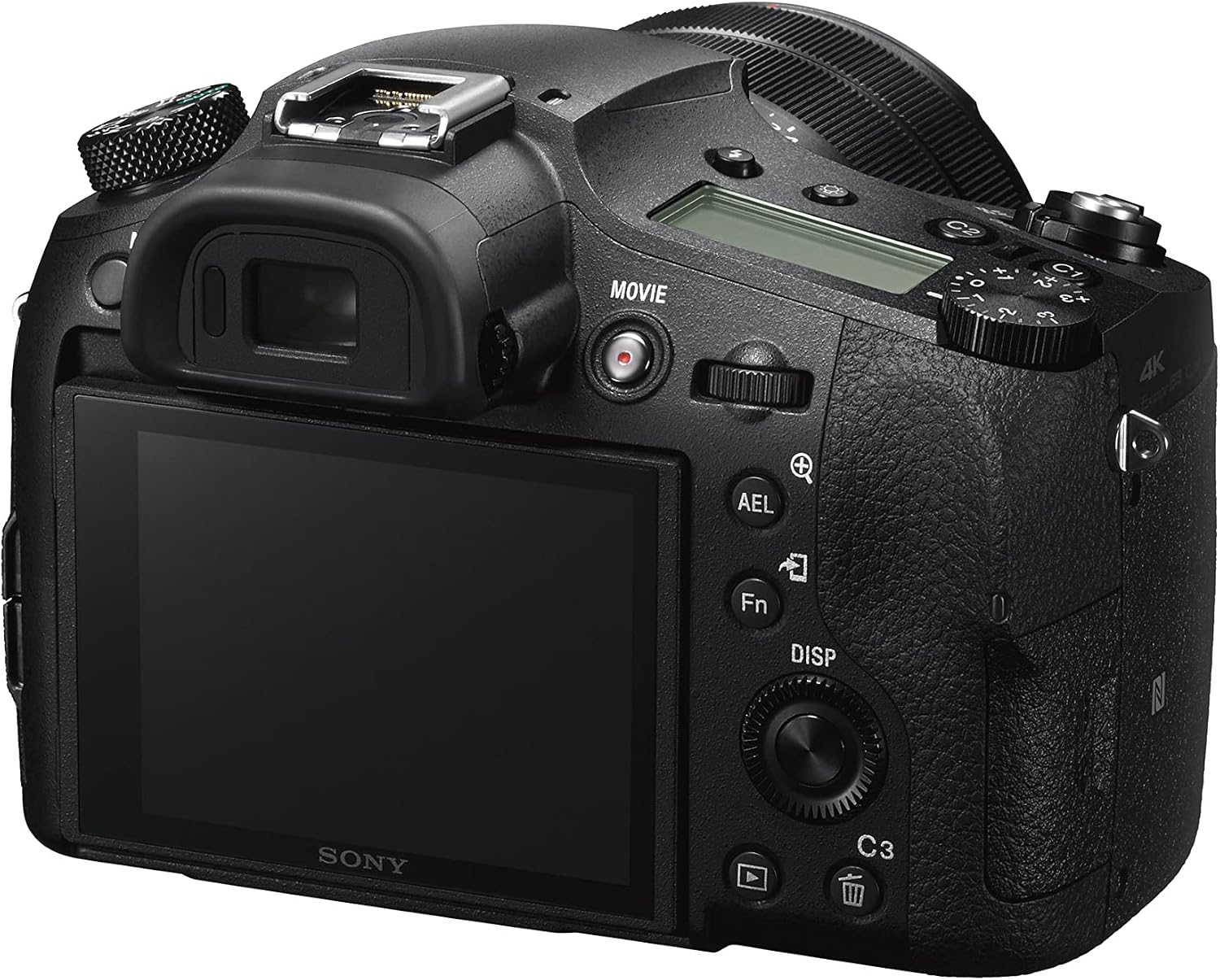 Sony Cyber‑Shot RX10 IV with 0.03 Second Auto-Focus & 25x Optical Zoom (DSC-RX10M4), Black, 2.32