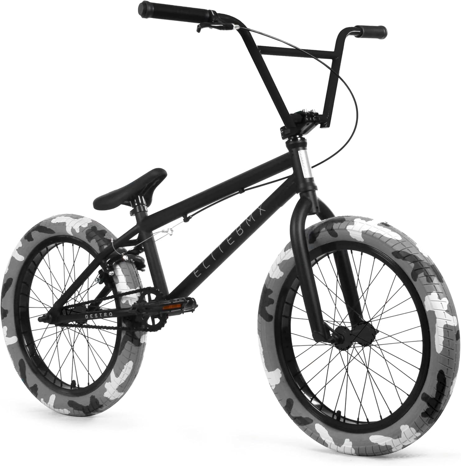 Elite BMX Bicycle 18', 20' & 26' BMX Bike for Teen Bike and Adult Bikes - Freestyle BMX Bike All Models Come with 3 Piece BMX Crankset