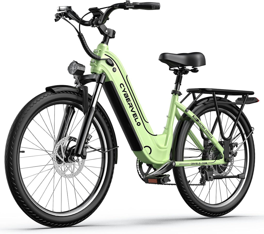26' Electric Bike for Adult,1000W Peak, up 80 Miles Removable Battery Ebike,Adult Electric Bicycles for All Terrain,Men Women EBike, 7-Speed