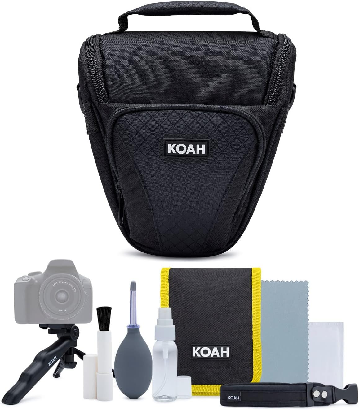 Kodak PIXPRO AZ425 Astro Zoom 20MP Digital Camera with 42X Optical Zoom (Black) Bundle with 64GB SD Card and Accessory Kit (3 Items)