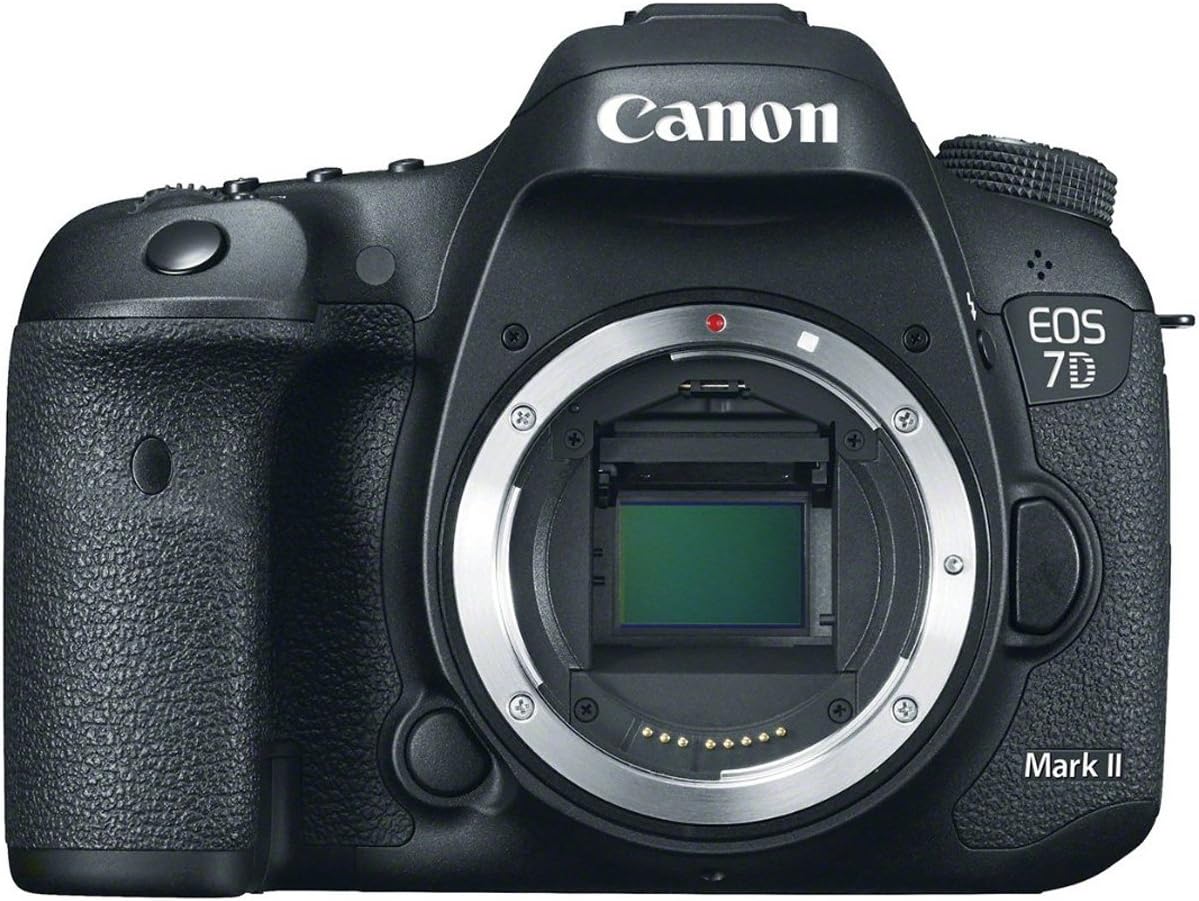 Canon EOS 7D Mark II 20.2MP HD 1080p DSLR Camera Body Only (Renewed)