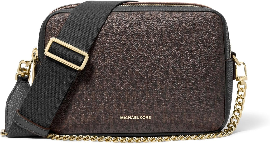 Michael Kors, Womens, Bryant Double Zip Chain Camera Crossbody