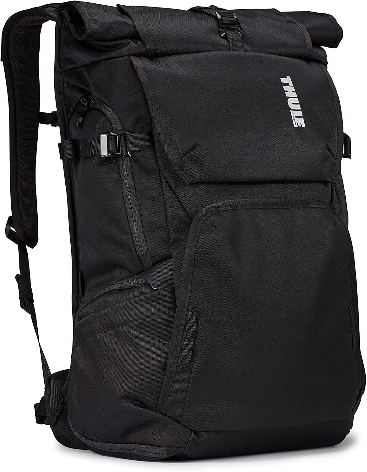 Thule Covert Camera Backpack 32L, Modular Internal Organization, Fits 15.6' Laptop & 11' Tablet, Includes Padded Shoulder Bag