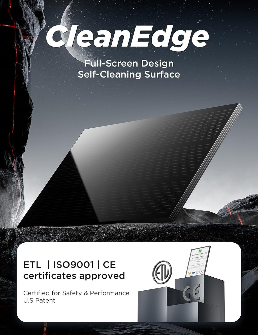 STAR 400 Watt Solar Panel, 2PCS 200W 12/24V Solar Panels with Frame-Less Design & Maintenance-Free, 25% High-Efficiency Monocrystalline, Reliable Power for RV, Marine, Roof, Home, and Off-Grid