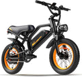 VDL Mountain Electric Bike for Teens/Adults, 16' Fat Tire Ebike, Wider Seat 500W Motor with Removable Battery, 20MPH, UP to 35 Miles Mountain Bike, Teenagers ebike for Riding&Commuting