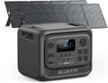 BLUETTI Elite 300 Solar Generator with 2×200W Solar Panels Included (Ship Separately), 3014.4Wh LFP Battery Backup w/ 2400W AC Outlets (4800W Surge), Compact 3kWh for Home Backup, Camping & RV Power