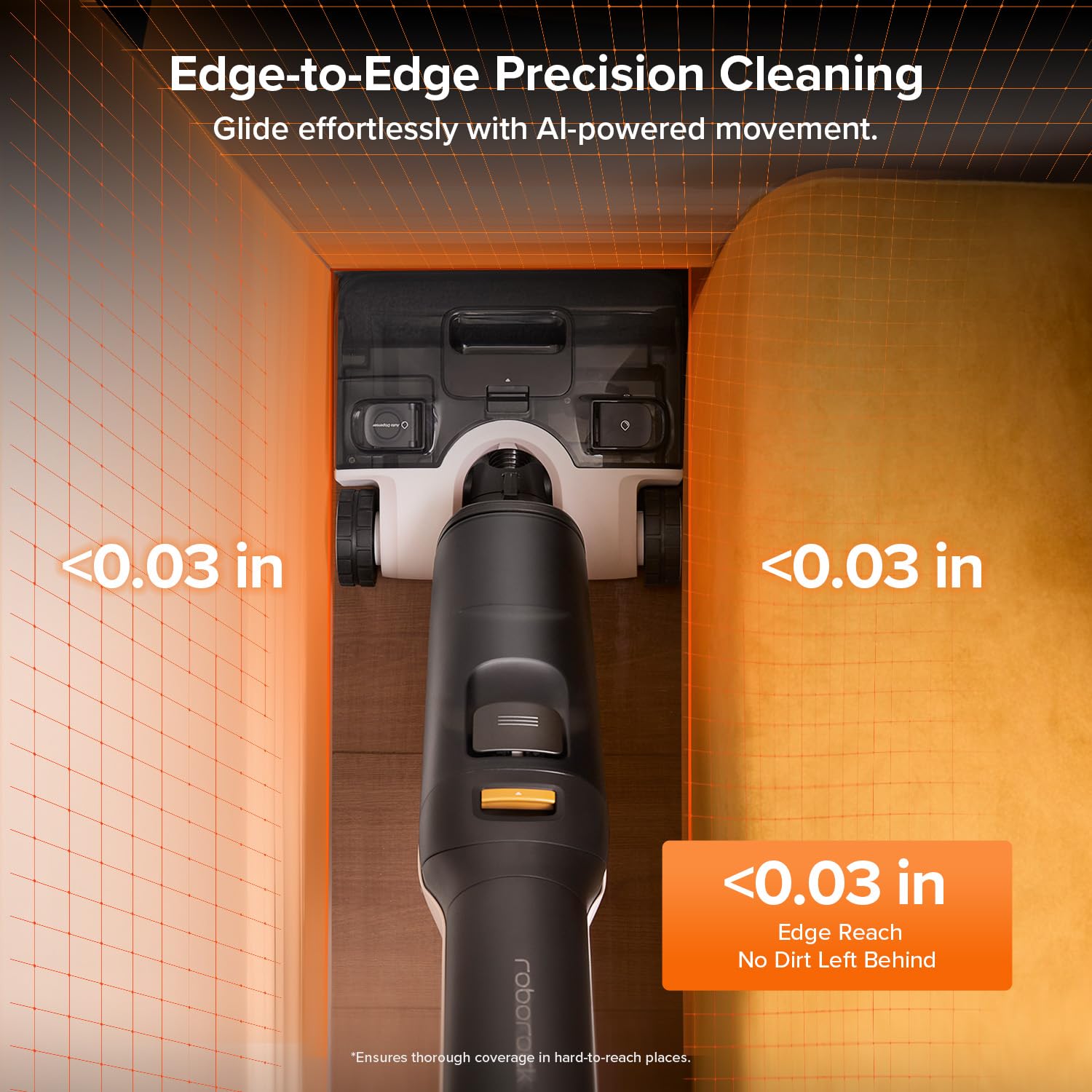 roborock F25 ALT Vacuum Mop, Wet Dry Vacuum Cleaner, Cordless Hard Floor Cleaner Machine with AI Assistant Wheels, 180° Lie-Flat, 194°F Hot Air Flash Drying & Self Cleaning Electric Mop