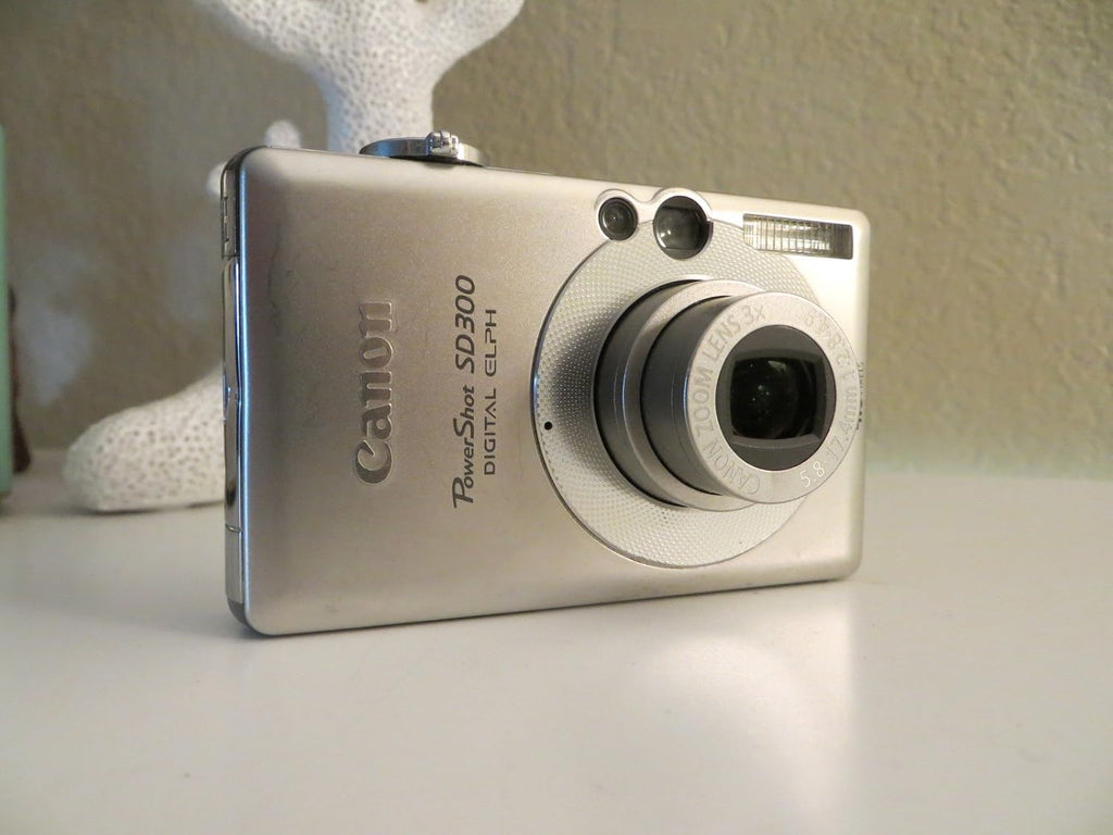 Canon Powershot SD300 4MP Digital Elph Camera with 3x Optical Zoom