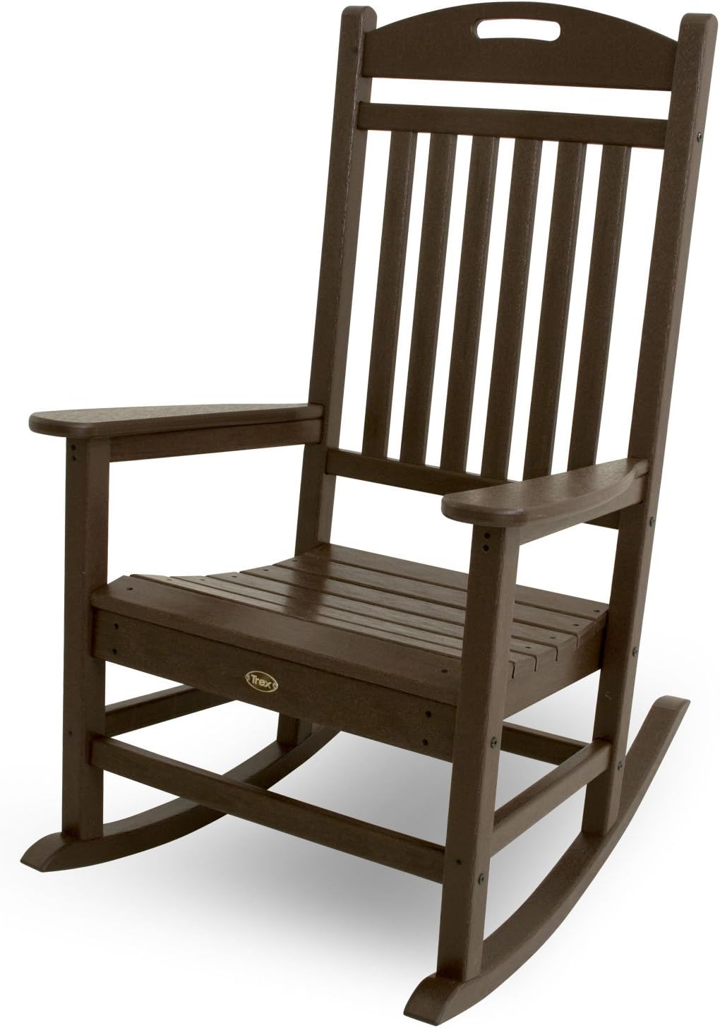 Trex Outdoor Furniture by Polywood Yacht Club Rocker Chair, Vintage Lantern (TXR100VL)