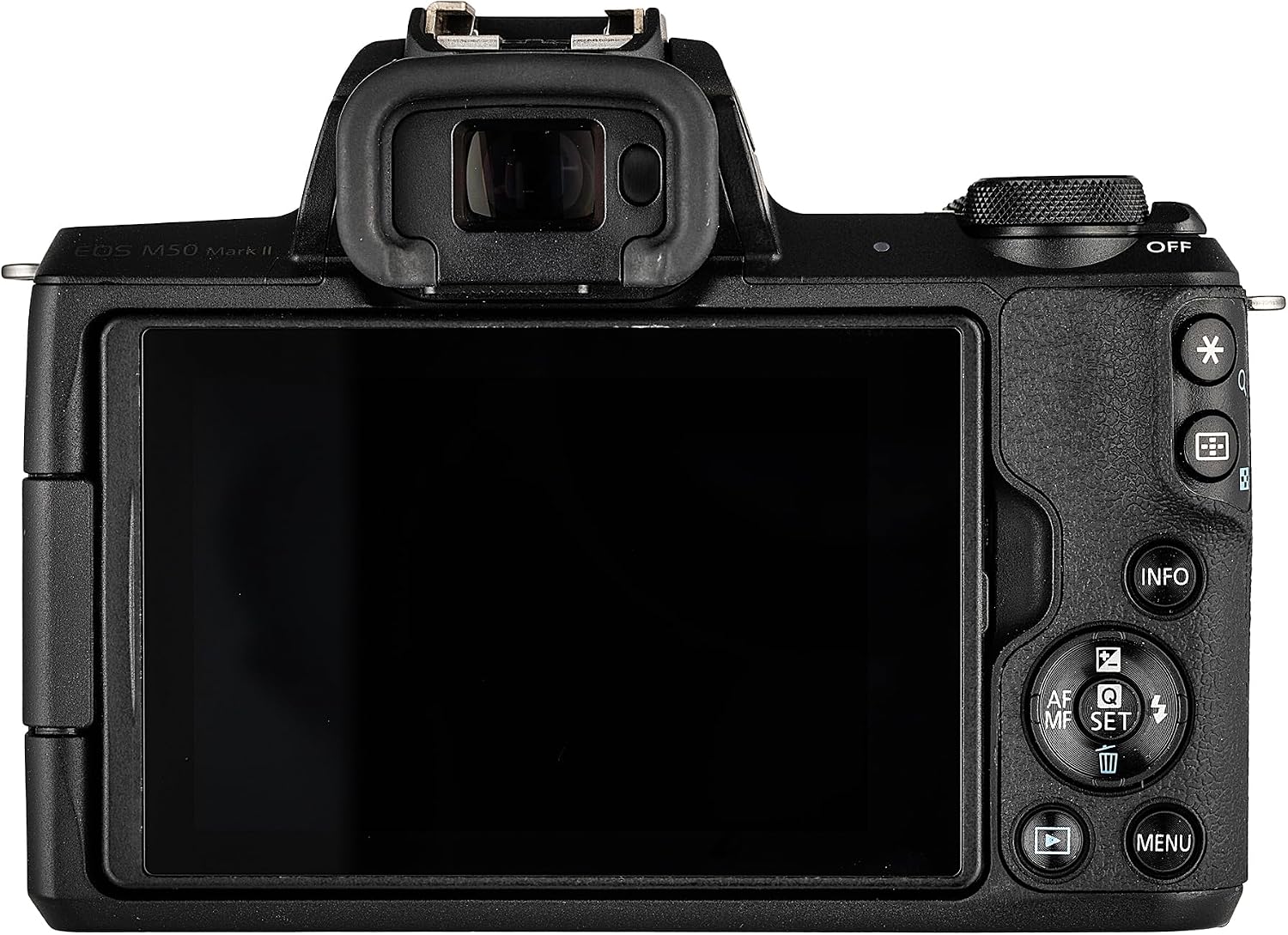Canon EOS M50 Mirrorless Digital Camera with 15-45mm Lens (White) (2681C011) + 64GB Memory Card + Case + Photo Software + 2 x LPE12 Battery + Charger + Card Reader + LED Light + More