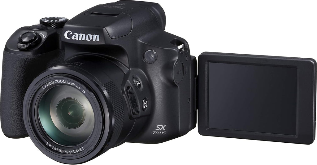 Canon PowerShot SX70 HS 1/2.3' Bridge Camera 20.3 MP CMOS 5184 x 3888 Pixels Black