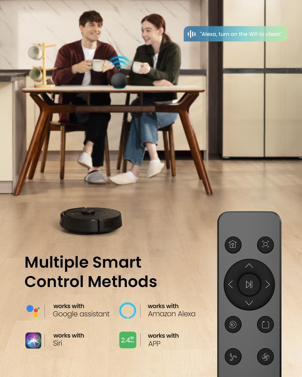 Vexilar Robot Vacuum and Mop with Self-Emptying, 5000Pa Robotic Vacuum with LiDAR Navigation, 60-Day Hands-Free Cleaning, 180 Mins Runtime, Home Mapping,No-Go Zones,Ideal for Pet Hair,Carpet (Large)