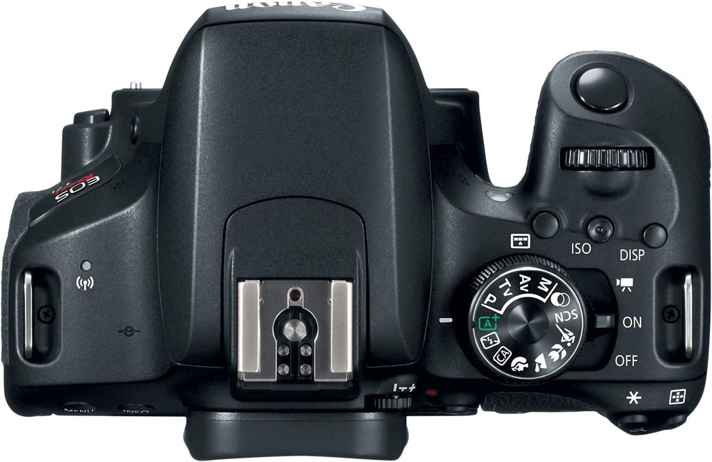 Canon EOS Rebel T7i DSLR Camera with 18-55mm Lens - Black (Renewed)