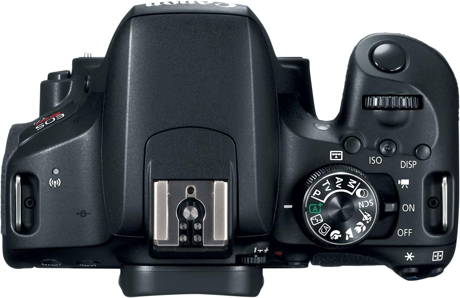 Canon EOS Rebel T7i DSLR Camera with 18-55mm Lens - Black (Renewed)