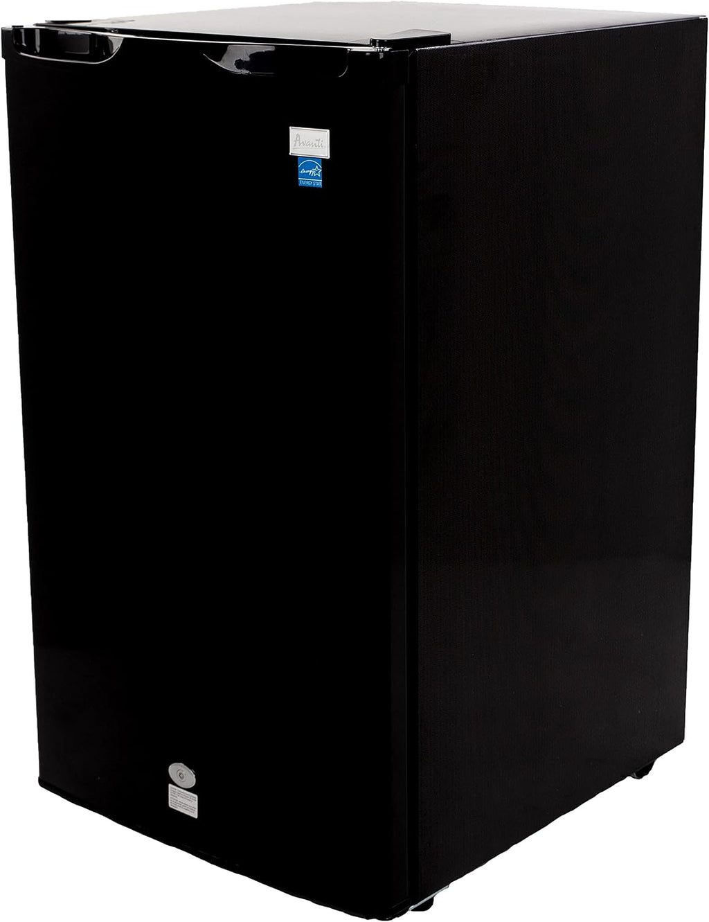 Avanti AR44 4.4 cu. ft. Compact Refrigerator, in Stainless Steel, Black