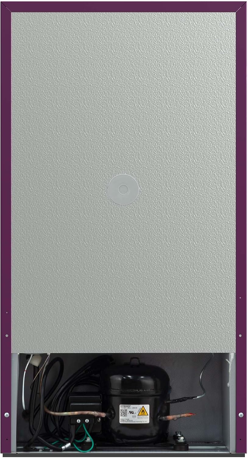 Frigidaire Refrigerator-Retro Mini Fridge Energy Saving-Adjustable Thermostat Control- Ideal for Dorm, Office, RV, Garage, Apartment 3.1 Cu Ft, PLUM