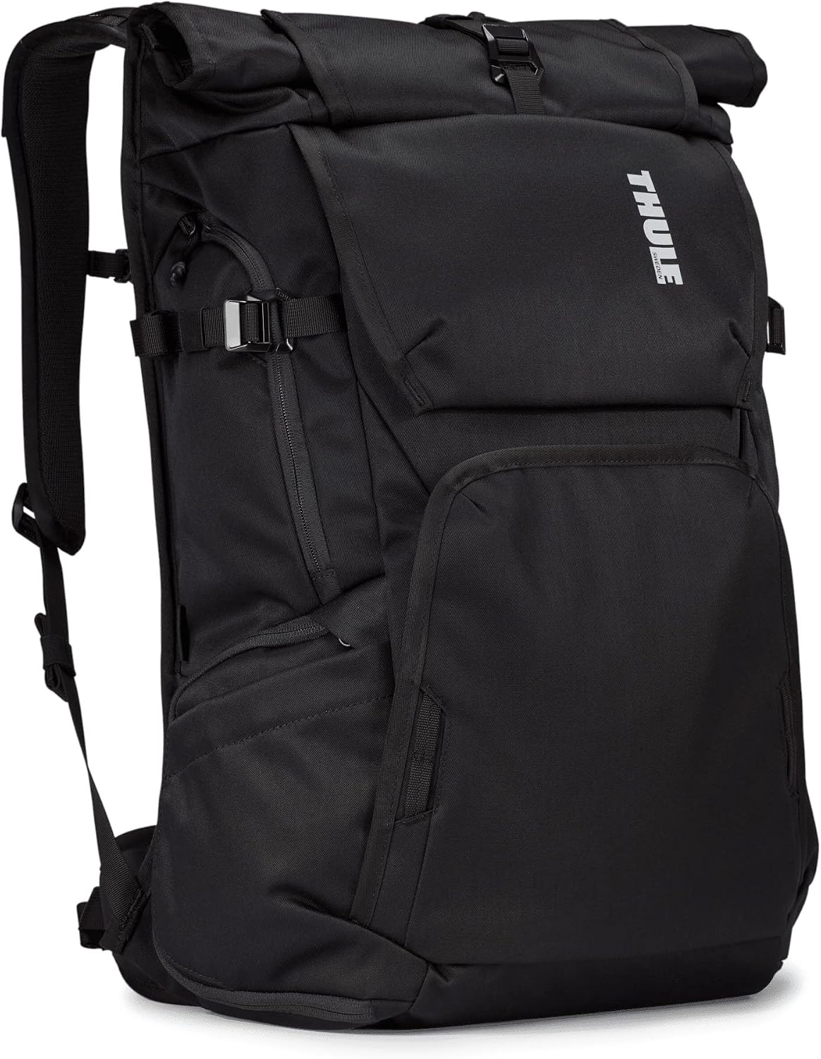 Thule Covert Camera Backpack 32L, Modular Internal Organization, Fits 15.6' Laptop & 11' Tablet, Includes Padded Shoulder Bag