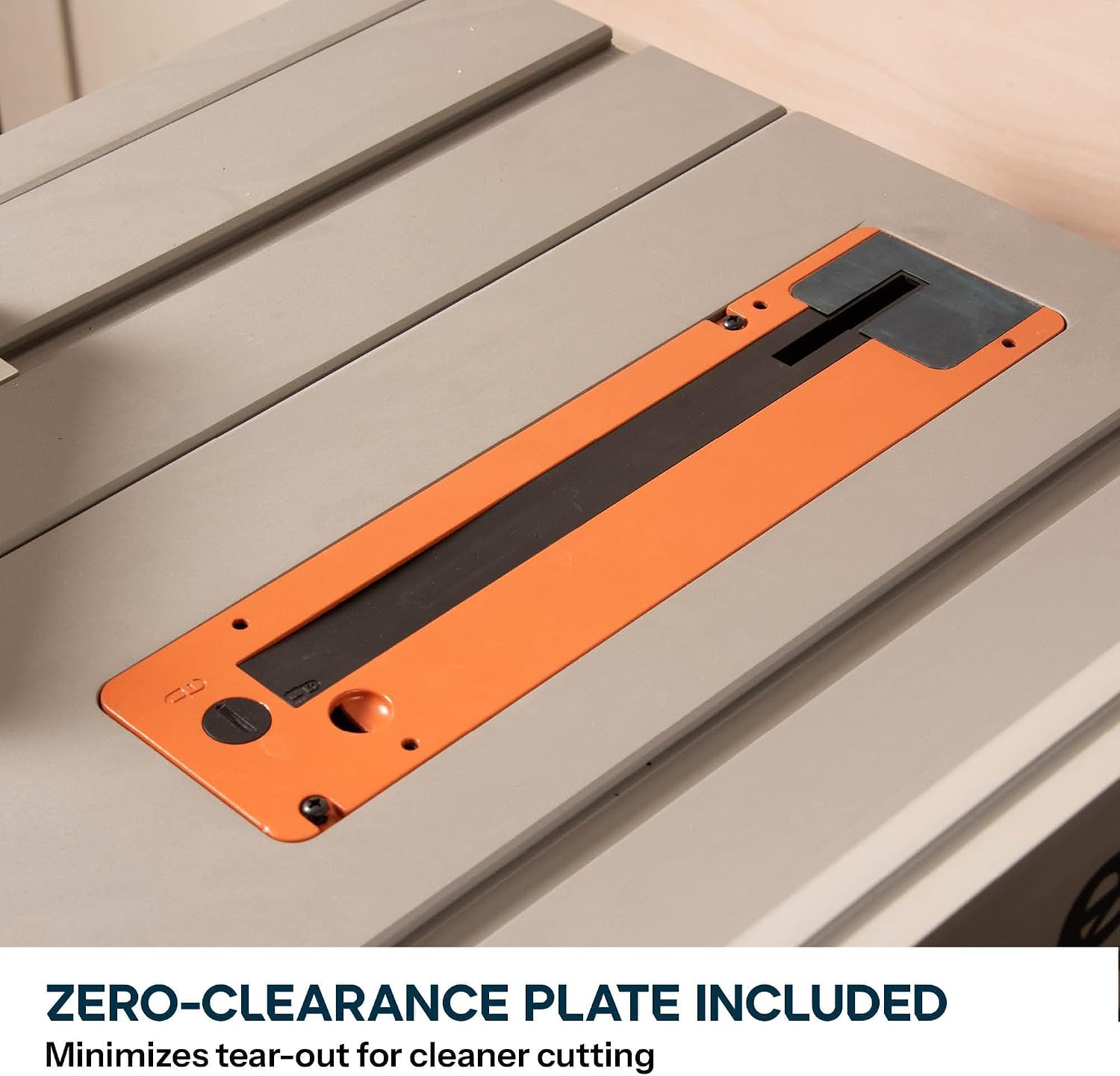 Evolution R10TBLX 10' Jobsite Table Saw with Wheeled Stand | Zero-Clearance Throat Plate | Dado Plate Included | 15A Motor | 26' Rip | 3-3/8' Cut | 0-45° Bevel | Precision Fence | Heavy Duty Portable