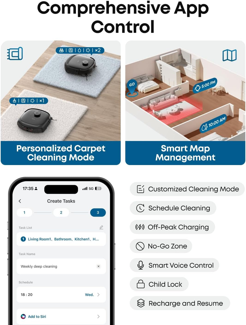 Eufyi Robot Vacuum and Mop Combo