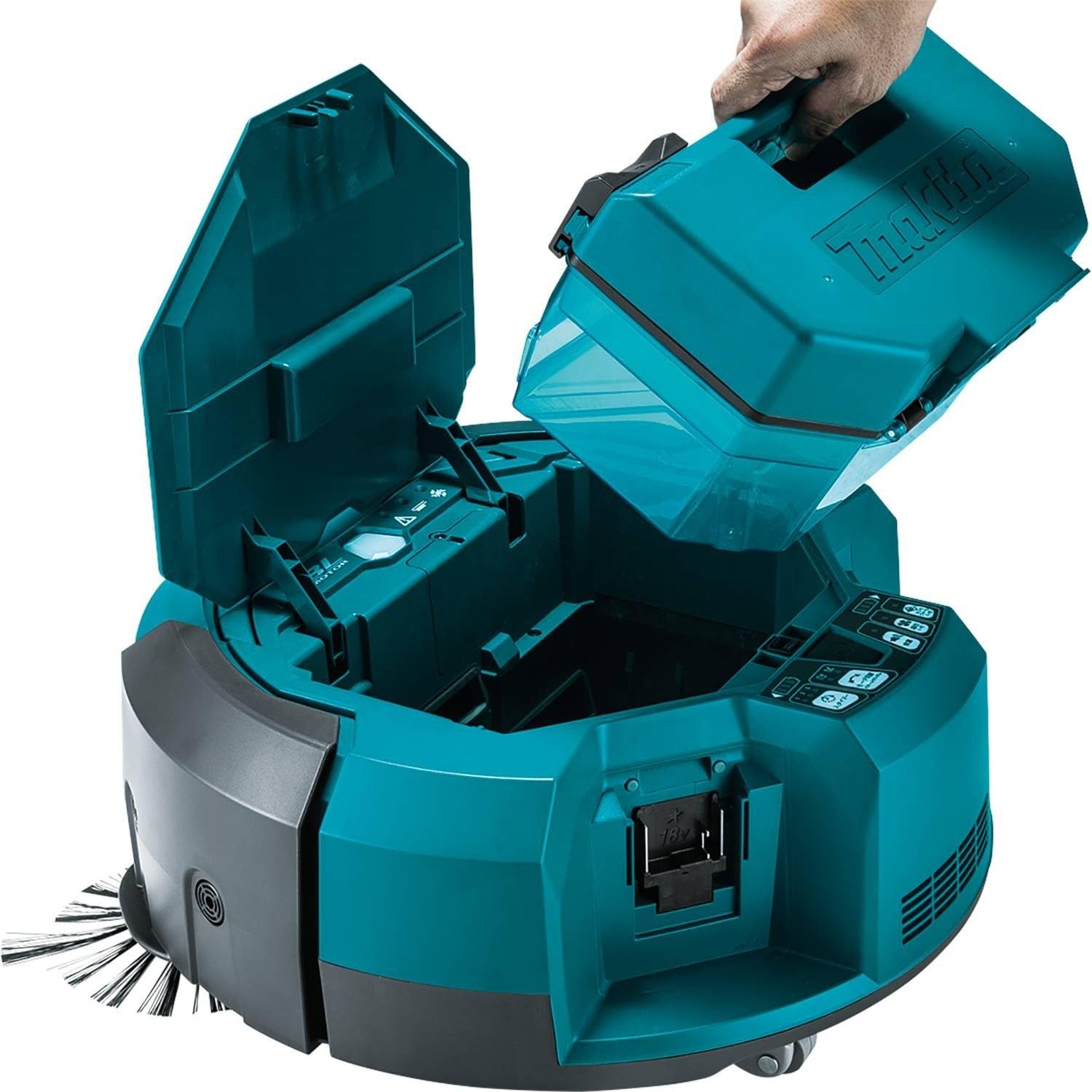 Makita DRC200PT 18V X2 LXT Lithium-Ion Brushless Cordless Robotic Vacuum Kit (5.0Ah)