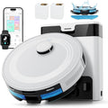 Lefant LiDAR Robot Vacuum and Mop, 90-Day Self-Emptying, 190° PSD Obstacle Avoidance, Customized Cleaning, Multi-Floor Mapping, 5500Pa Strong Suction, 140 Min Runtime, WiFi/Alexa/APP/iWatch, M2 Pro
