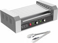 VIVO Electric 18 Hot Dog 7 Roller Grill Warmer, Stainless Steel, Commercial and Household 900W Machine, HOTDG-V007