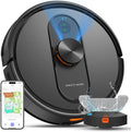 Robot Vacuum and Mop with Mapping, LiDAR Navigation Robotic Vacuums with 5000Pa, Self-Recharging, Wi-Fi/App/Alexa Control,No-Go Zones, Ideal for Pet, Hard Floors, Carpet