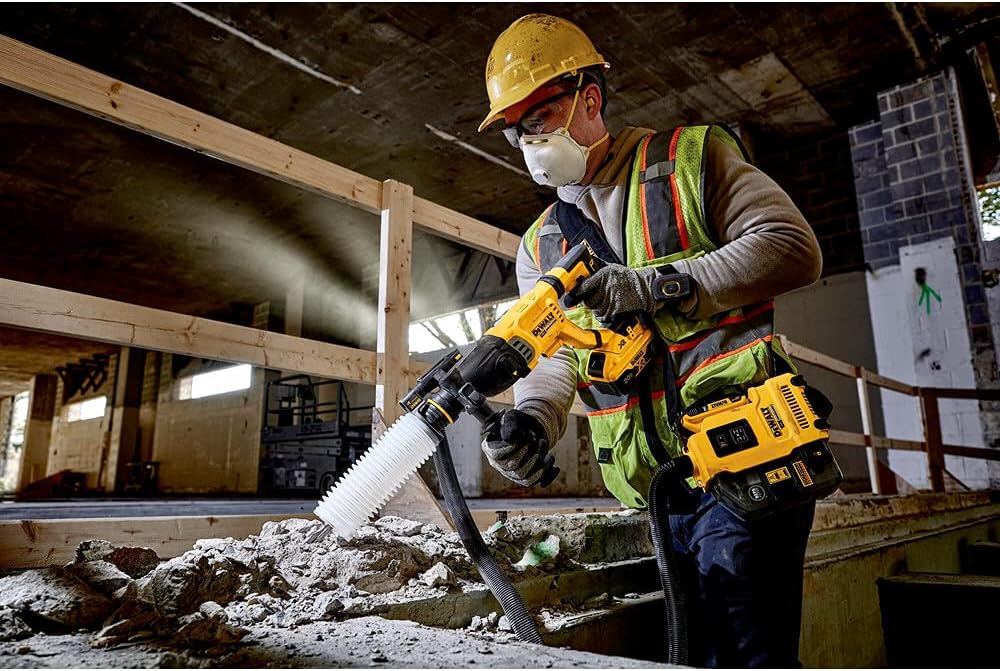 DEWALT 20V MAX Rotary Hammer, SDS Plus, 1-1/8-Inch, Tool Only (DCH263B)