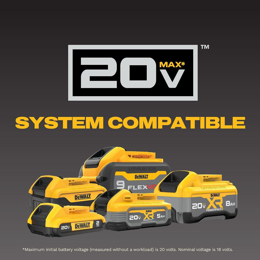 DEWALT 20V MAX 5 Ah Lithium Ion Battery 2-Pack (DCB205-2)