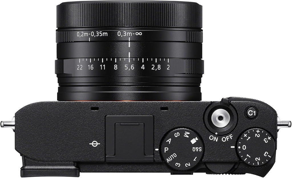 Sony RX1R III Full-Frame Premium Compact Camera Optimized with 61 MP CMOS Sensor, ZEISS® Sonnar T* 35mm F2 Lens, BIONZ XR™ Processor and AI-Based Subject Recognition
