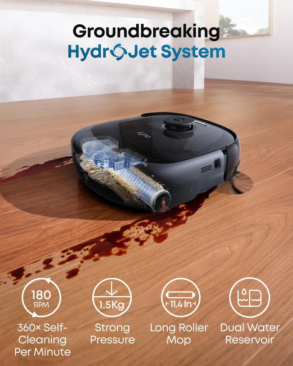 Eufyi Robot Vacuum and Mop Combo