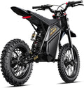 Heybike Villain Electric Dirt Bike with 4160W Motor 1352WH Battery, Up to 45 MPH, 50 Miles Range, 14'/12' Fat Tire Electric Bike with Hydraulic Brakes&Dual Suspension, Off-Road E-Bike