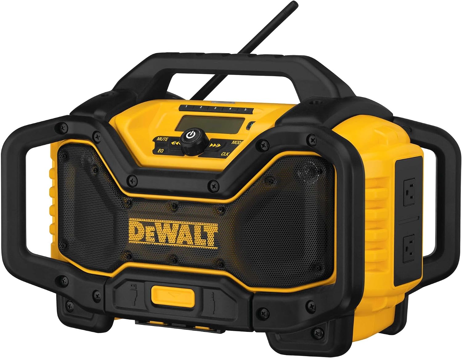 DEWALT 20V MAX Bluetooth Radio, 100 ft Range, Portable for Jobsites (DCR025)