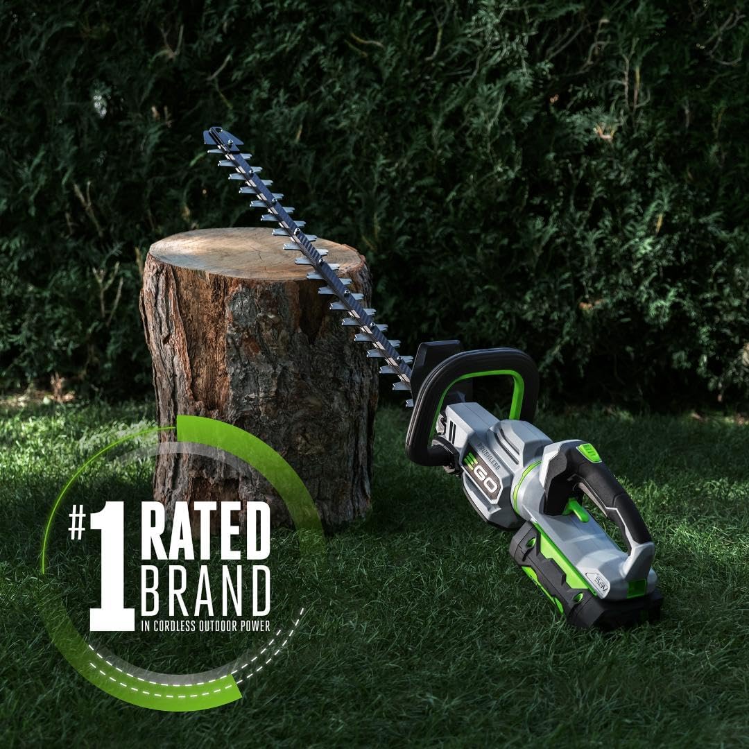 EGO Power+ Hedge Trimmer Cordless, Electric Hedge Trimmer 26', Includes 56V 2.5Ah Battery and Charger - HT2601