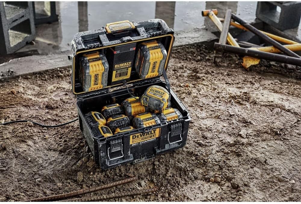 DEWALT Toughsystem 2.0 20V Dual Port Charger (DWST08050)