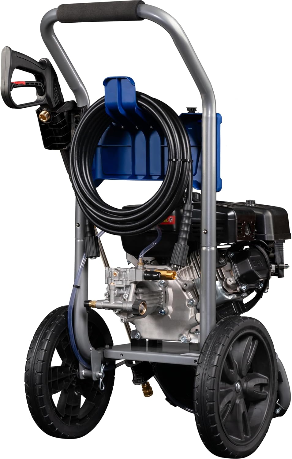 Westinghouse WPX3400SC Gas Pressure Washer with 15-inch Surface Cleaner, 3400 PSI and 2.6 Max GPM, Onboard Soap Tank, Spray Gun and Wand, 5 Nozzle Set, for Cars/Fences/Driveways/Homes/Patios/Furniture