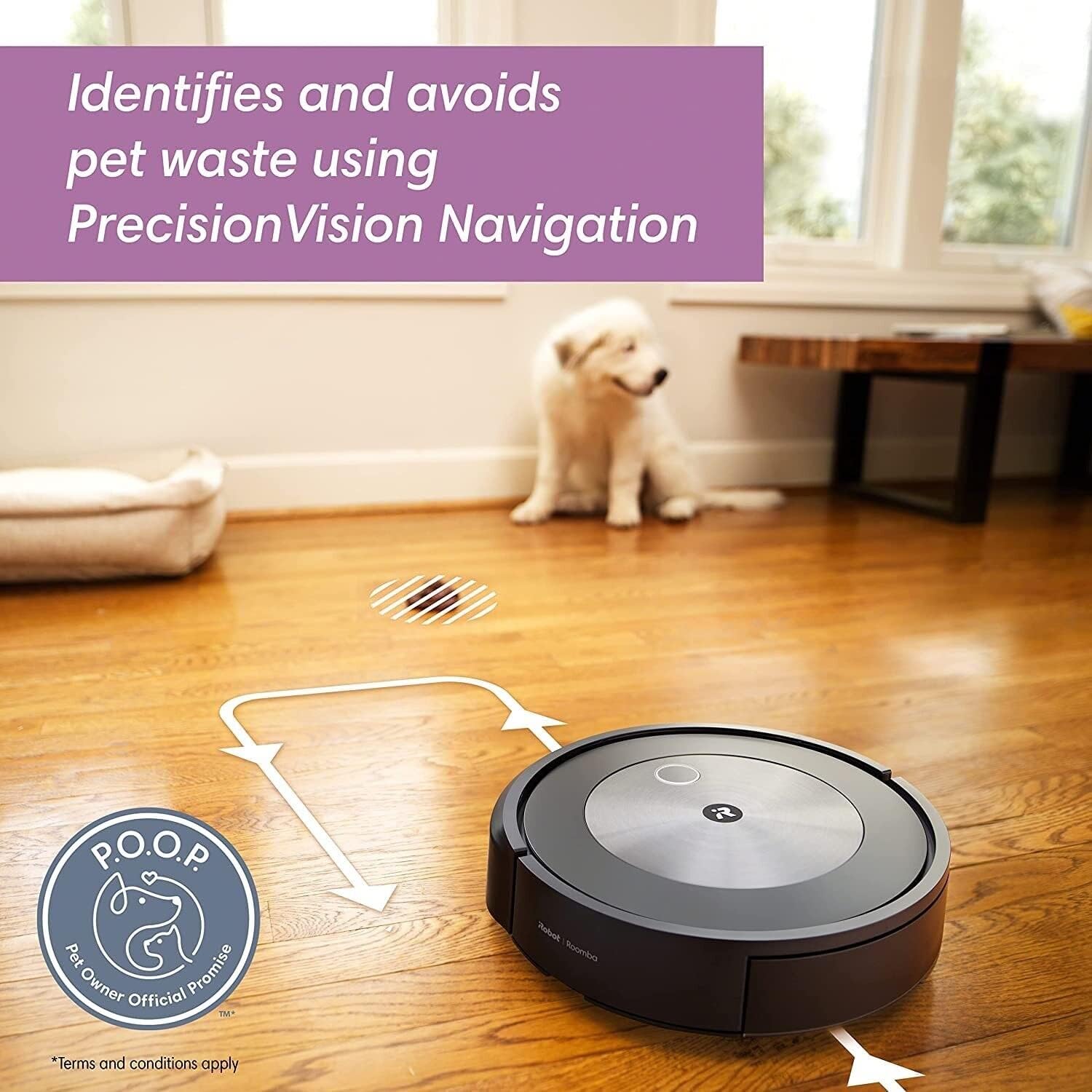 iRobot Roomba j7+ Self-Emptying Vacuum Cleaning Robot (Renewed)