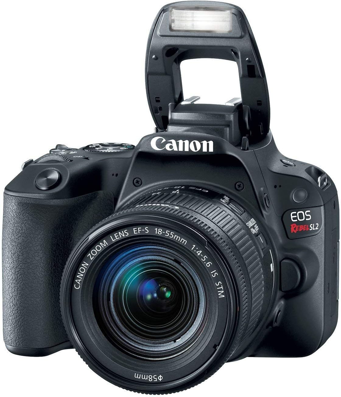 Canon EOS Rebel SL2 with 18-55mm Digital SLR Camera Kit 2249C002 (Renewed)