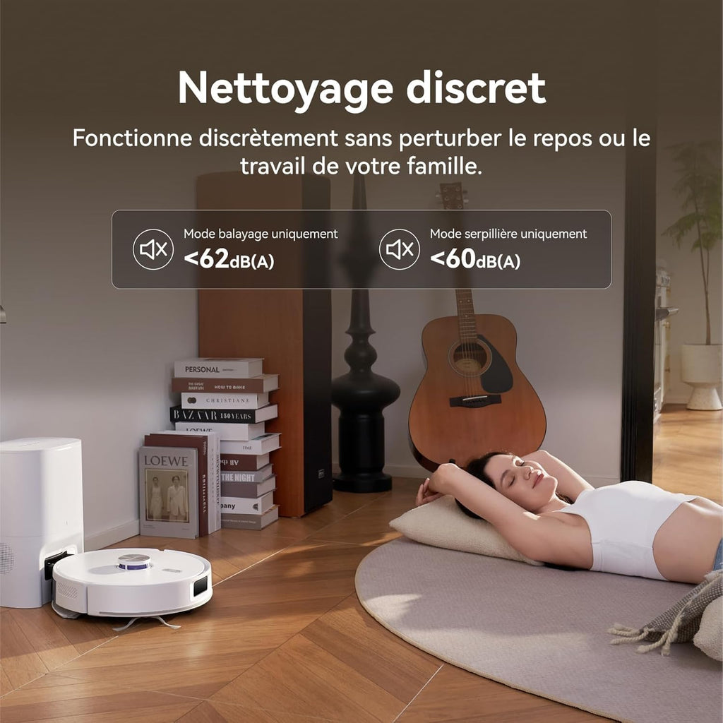 NARWAL Freo S Robot Vacuum and Mop Combo, 8000Pa Suction, 180 Days Hands Free, Self-Emptying Base, LDS Navigation, Obstacle Avoidance, Robot Vacuum Cleaner for Pet Hair & Hard Floors