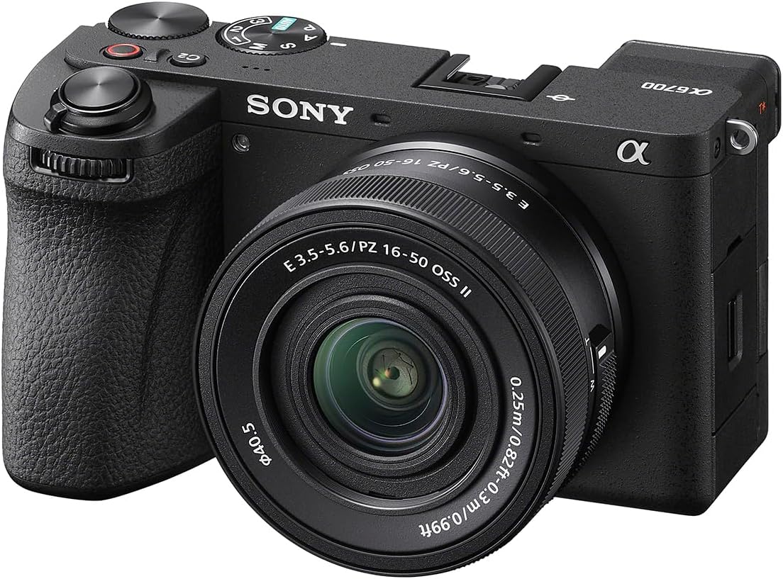 Sony Alpha a6700 Mirrorless Camera with E PZ 16-50mm f/3.5-5.6 OSS II Lens