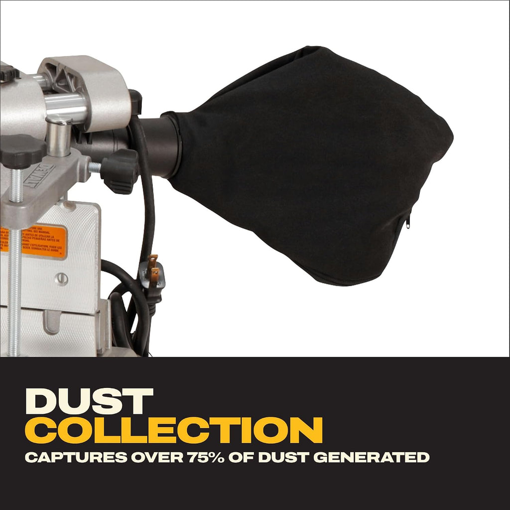 DEWALT Miter Saw, 12 Inch Double Bevel Sliding Compound Miter Saw, Includes Blade Wrench and Clamp, Increased Crosscut Capacity, Powerful 3800 RPM Motor 15 Amp (DWS779)