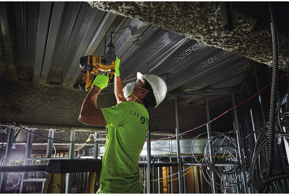 DEWALT DCH293B 20V Max XR Brushless 1-1/8' L-Shape SDS Plus Rotary Hammer Drill (Tool Only)