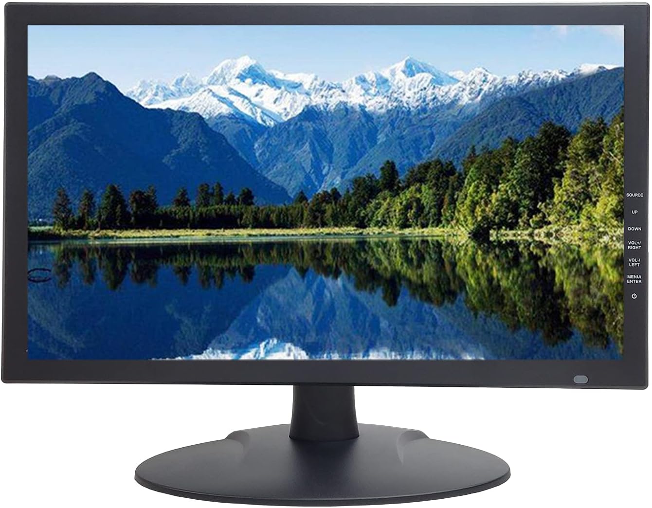 101AV 18.5 LED Security Monitor accept downscaled (SSAA) Ultra HD 4K image on HDMI, BNC Input/Output, Build in Speaker, VESA mount for CCTV camera DVR Home Office 24/7 Surveillance
