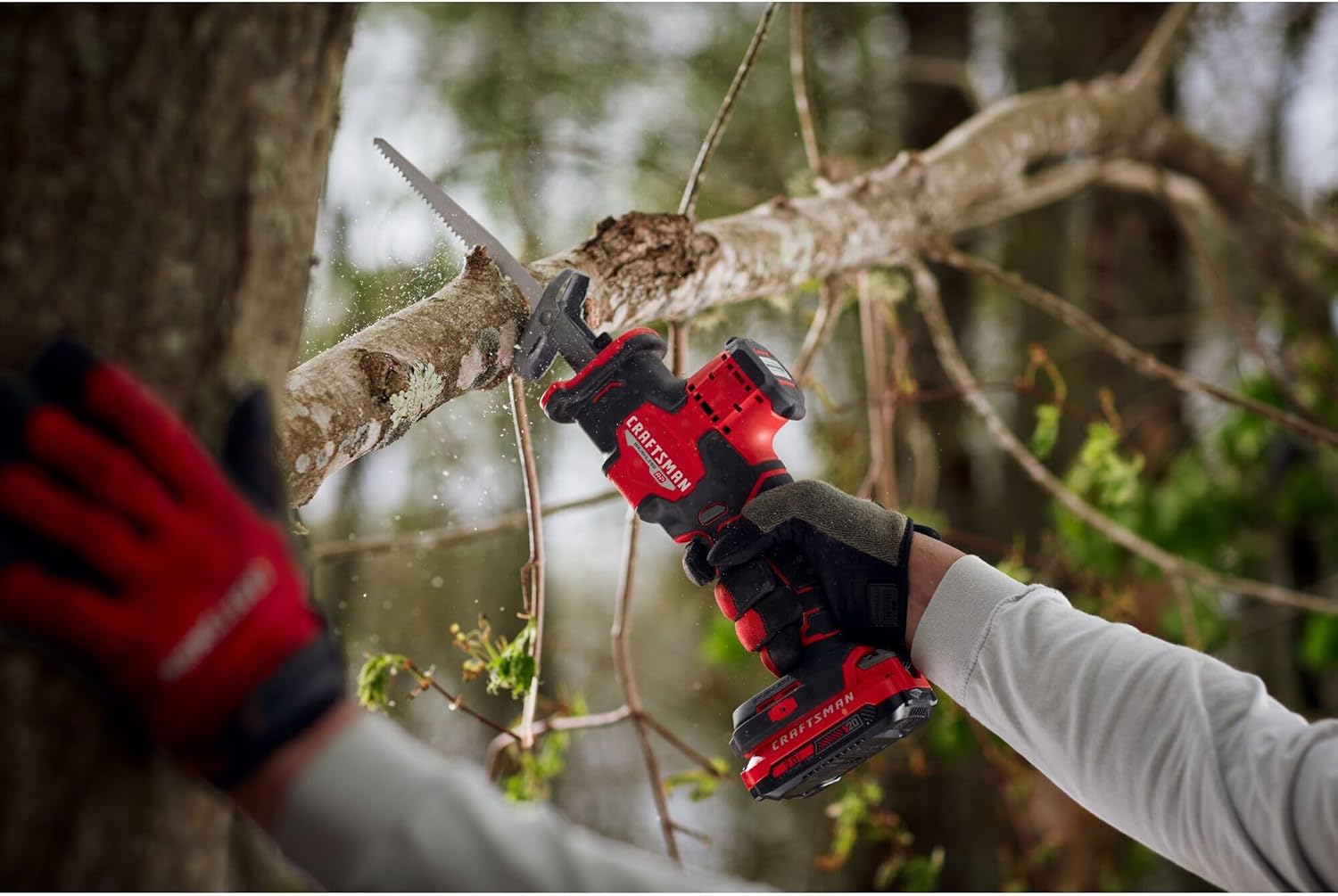 CRAFTSMAN V20 Cordless Reciprocating Saw, 2,800 SPM, Bare Tool Only (CMCS340B)
