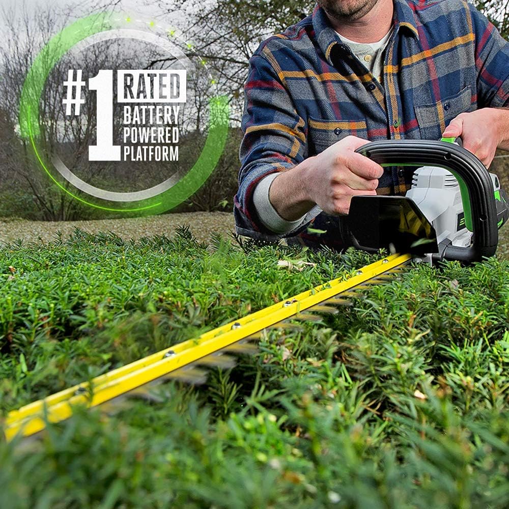 EGO POWER+ Hedge Trimmer Cordless, Electric Hedge Trimmer 24', Includes 56V 2.5Ah Battery and Charger - HT2411