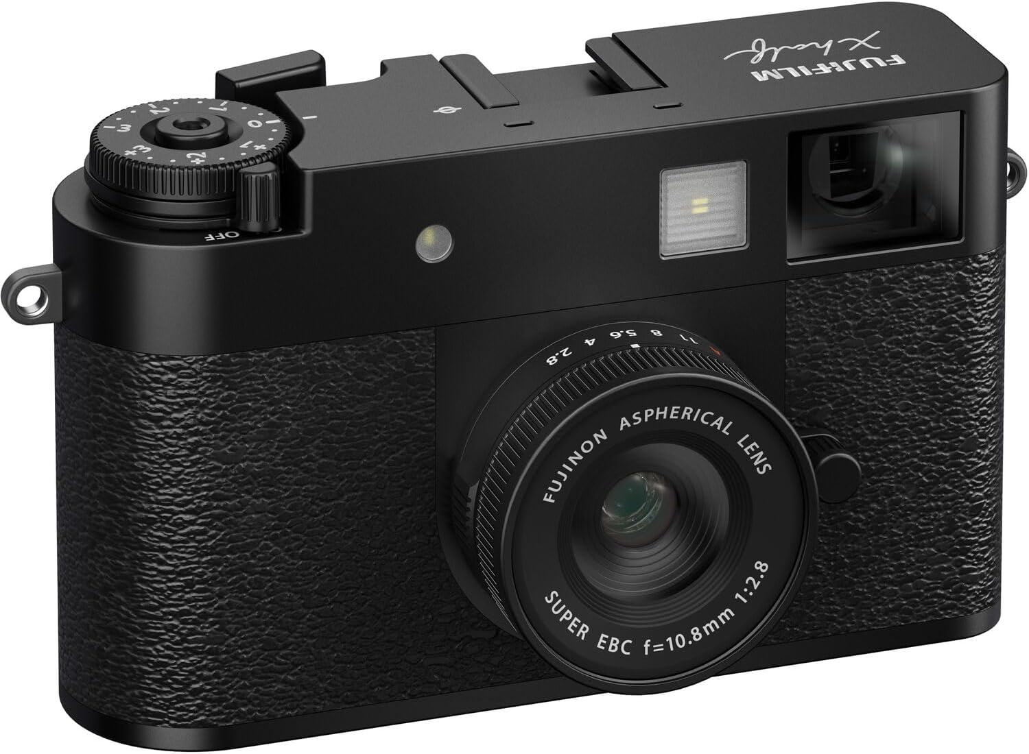 Fujifilm X Half Digital Camera (Black) Bundle with 64GB SD Card + Rope Wrist Strap + Camera Pouch + More Advanced Accessories | Fuji X Half Camera